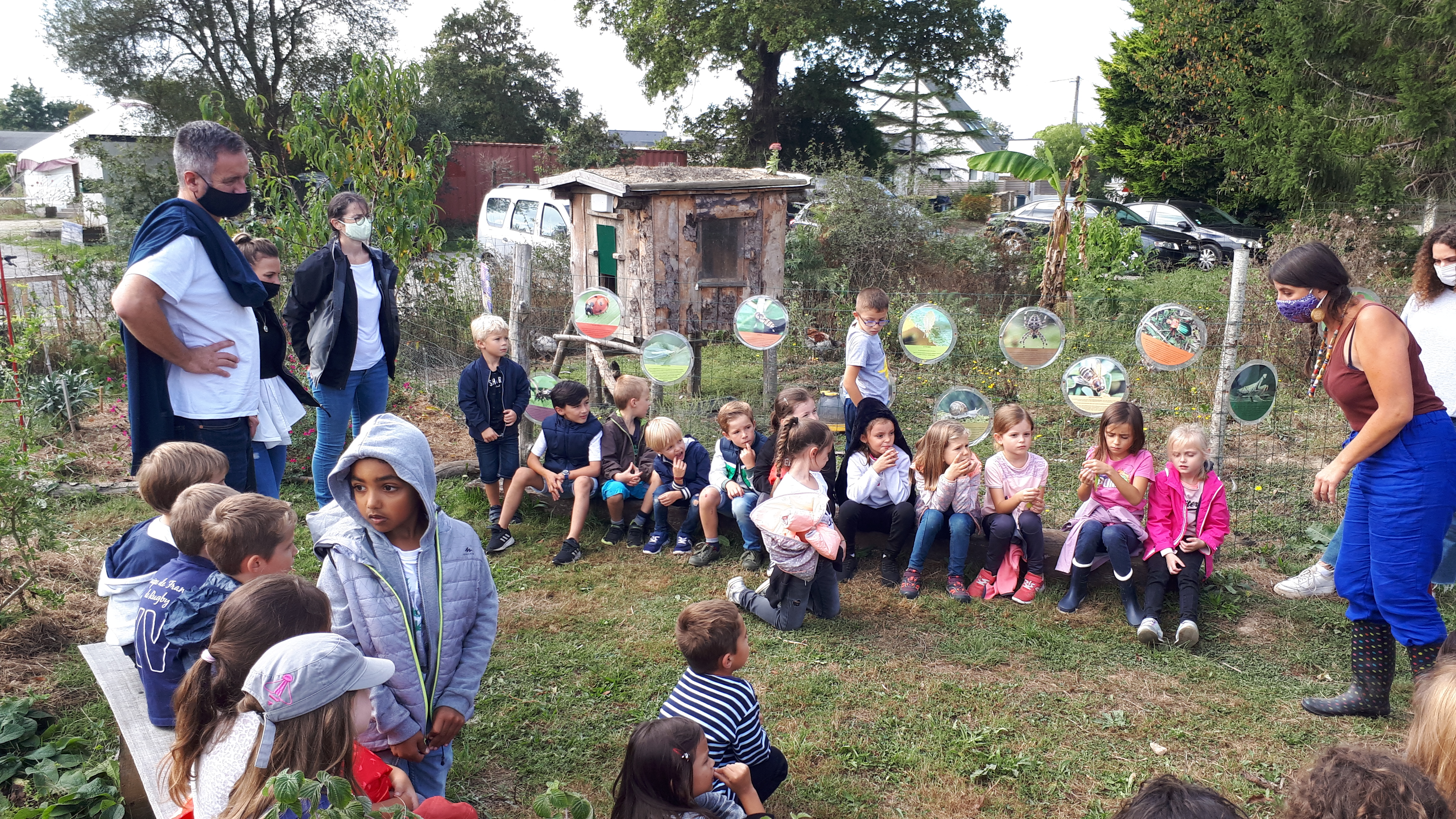 Ferme de la Croizetière Riantec : mardi 22 Septembre