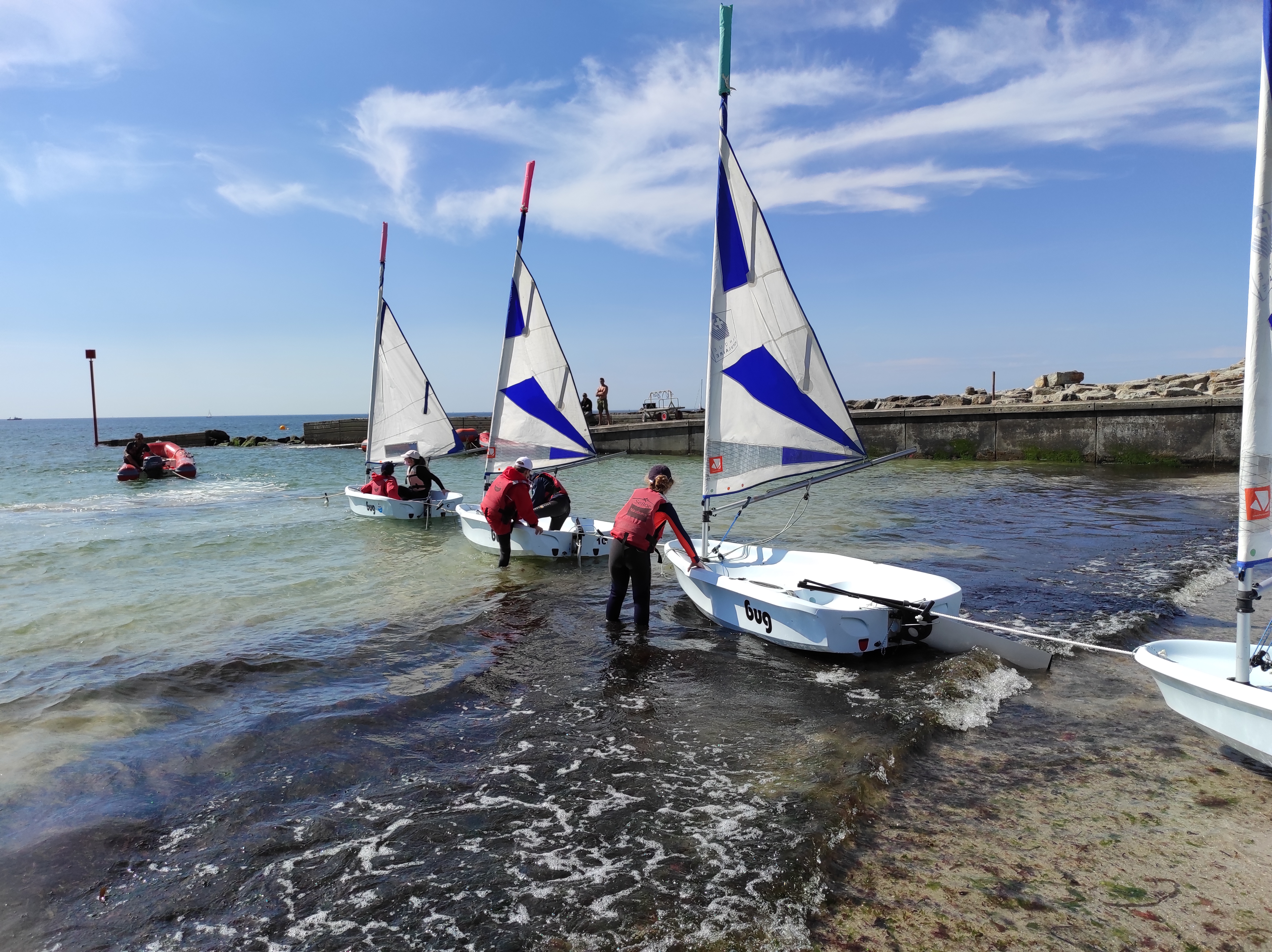 La voile à Kerguelen en CM1 CM2