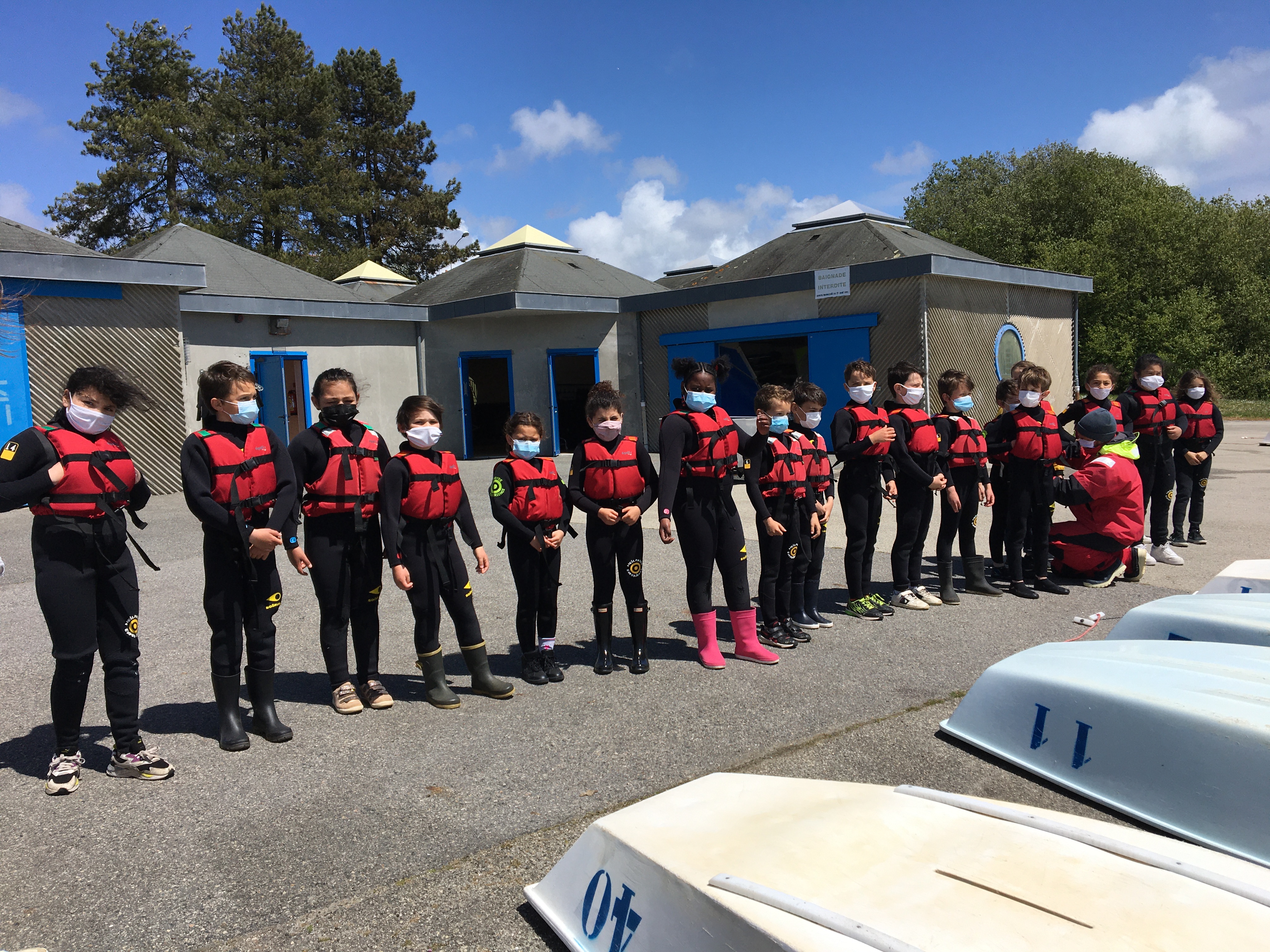 1ère SEANCE DE VOILE CE2