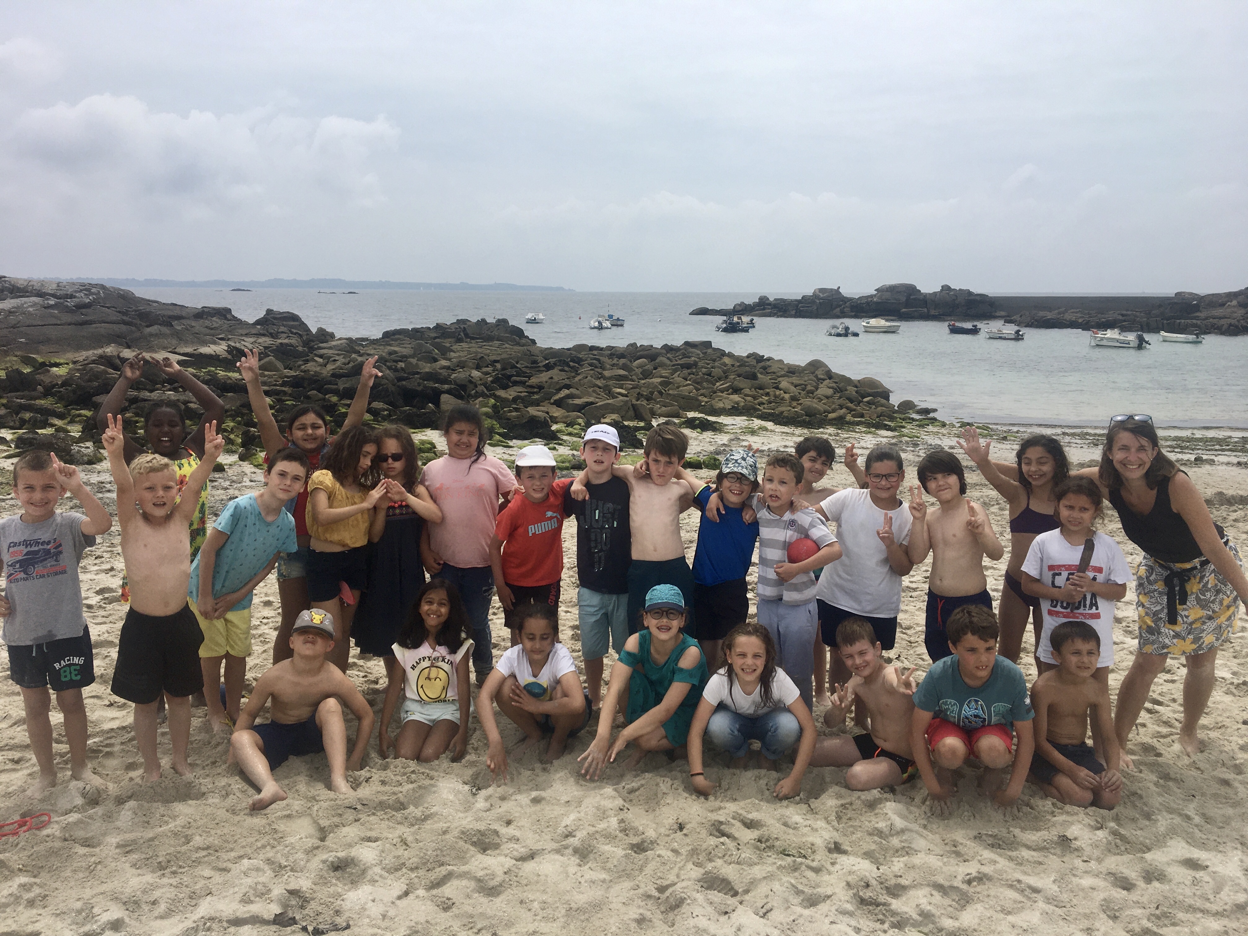 Journée à la plage CE1 CE2