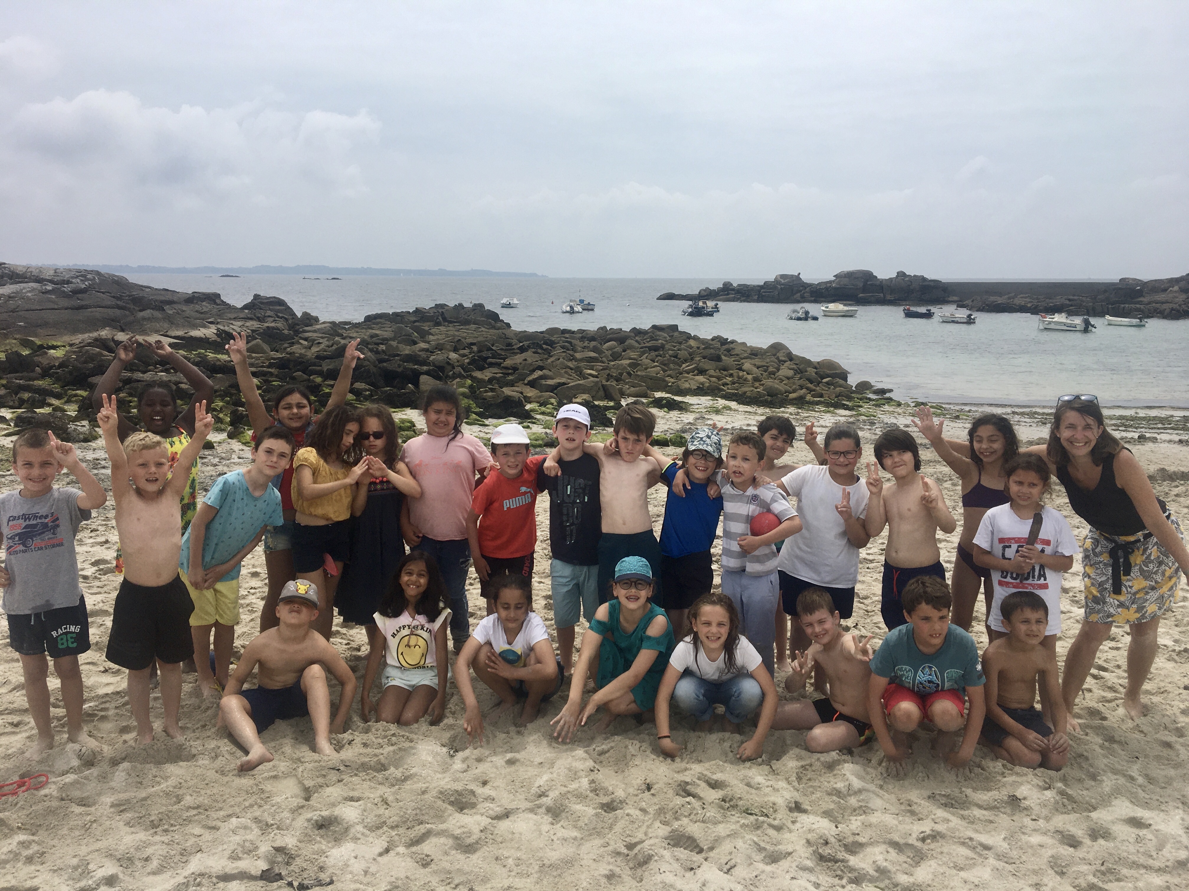 Journ&eacute;e &agrave; la plage CE1 CE2