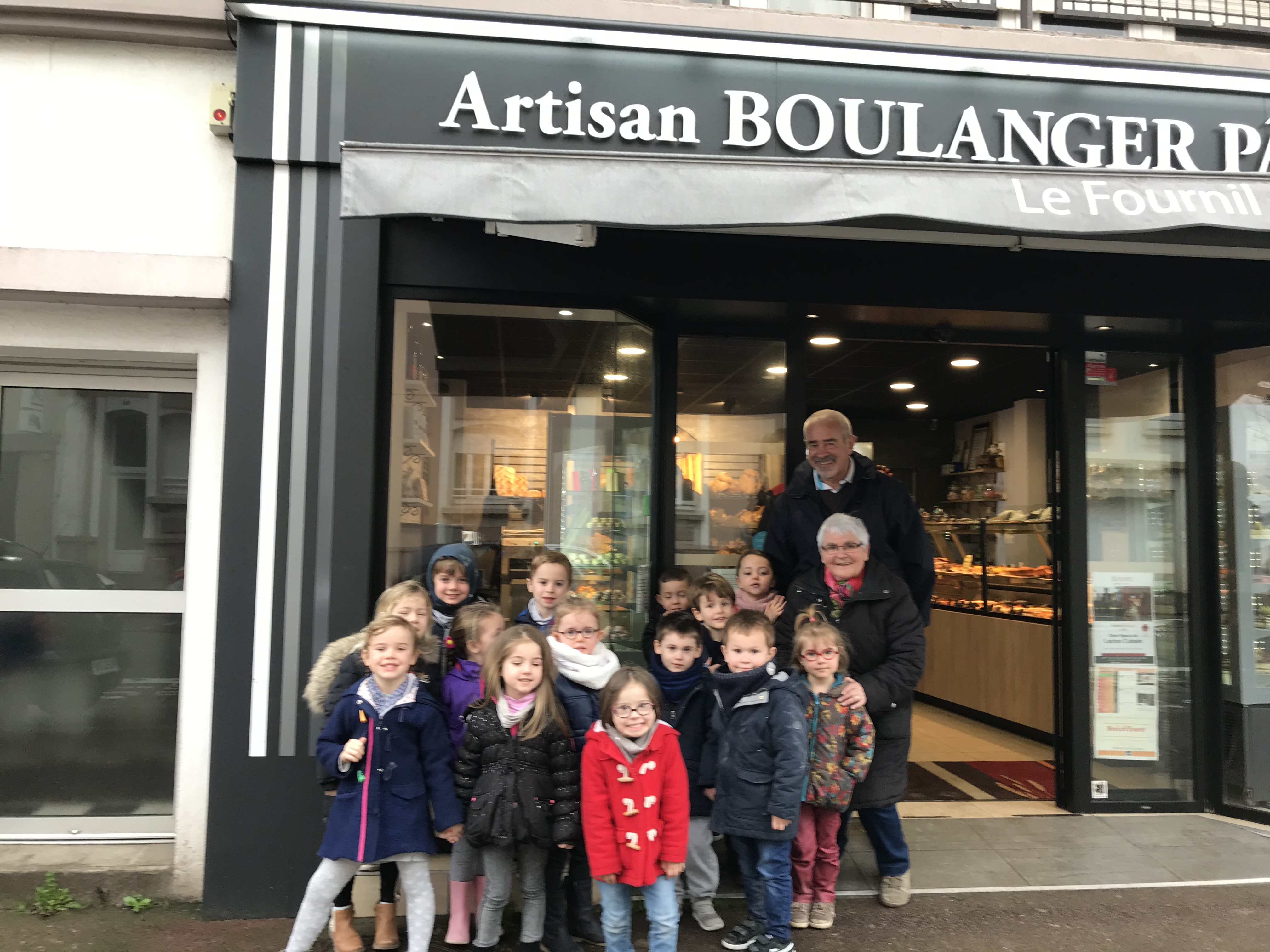 Visite à la boulangerie